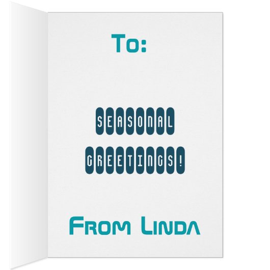 A beautiful Lady Nebula Seasonal Greetings (Inside (Right))