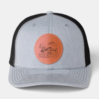 A beautiful leather Hat with Car image