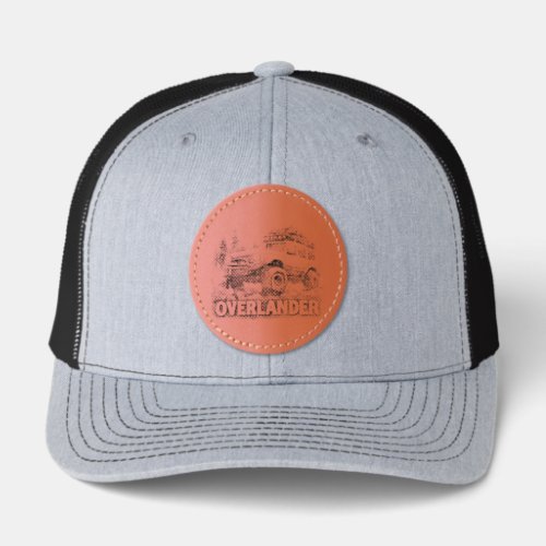 A beautiful leather Hat with Car image