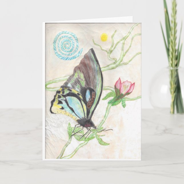 A beautiful  moment in nature thank you card (Front)