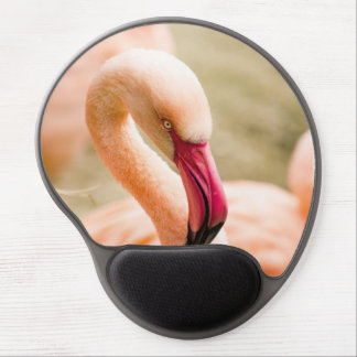 A Beautiful Pink Flamingo Gel Mouse Pad