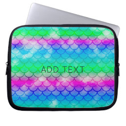A beautiful range of mermaid-style colors    trifo laptop sleeve