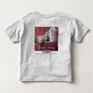 A Beautiful Sleeping Dog Toddler T-shirt