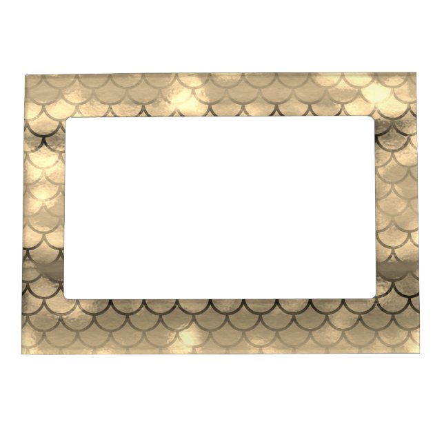 A beautiful spectrum of mermaid colors  magnetic frame (Front)