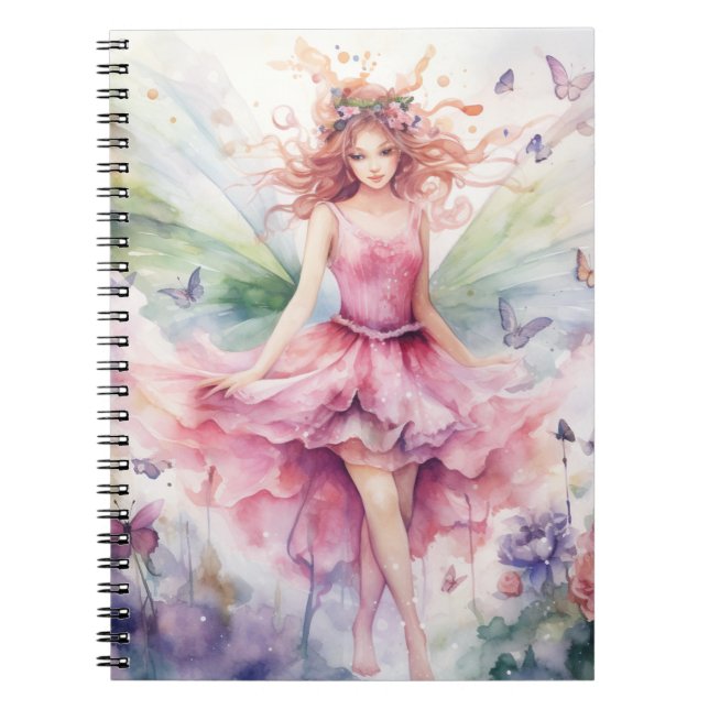 A Beautiful Spring Fairy Notebook (Front)