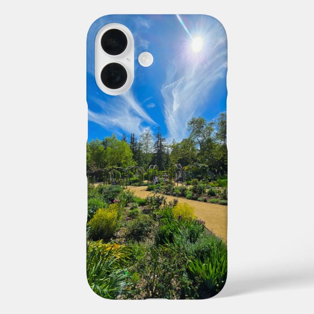 a beautiful spring landscape in the garden Case-Mate iPhone case (Back)