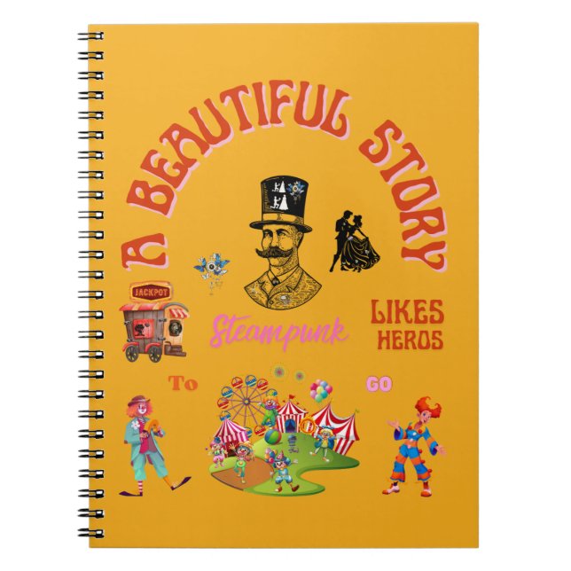 A BEAUTIFUL STORY NOTEBOOK (Front)