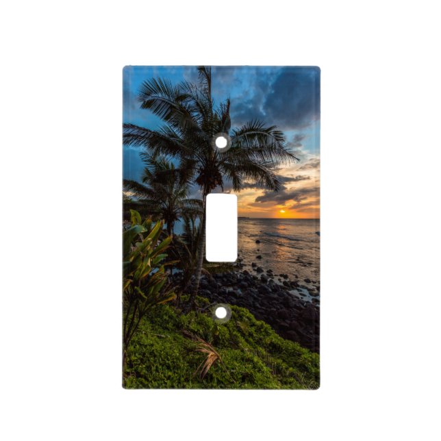 A beautiful sunset 2 light switch cover (Front)