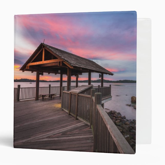 A Beautiful Sunset Binder (Front/Inside)