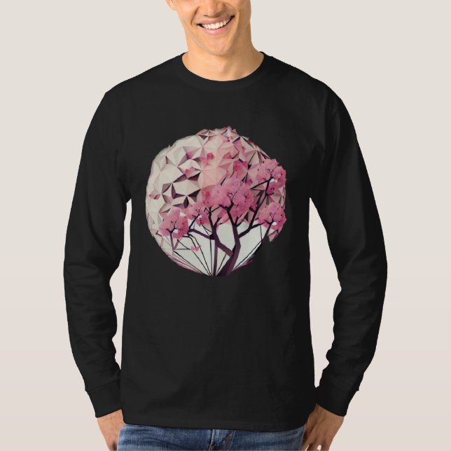 A Beautiful Symbol of Renewal Cherry Blossom Tree  T-Shirt (Front)