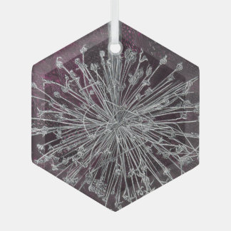 A Beautiful Weed Glass Ornament