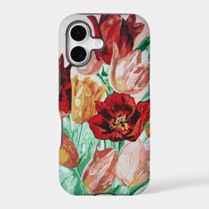 A Beautifully Bold Floral Bouquet of Tulips iPhone 17 Case