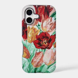 A Beautifully Bold Floral Bouquet of Tulips iPhone 17 Case