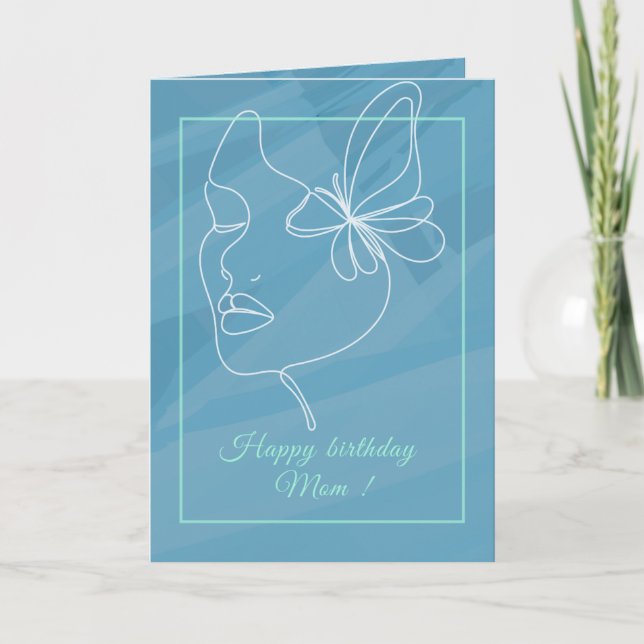 A beautifully soft and elegant card  (Front)