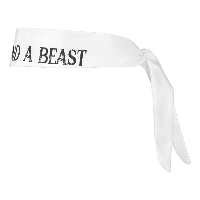 A Beauty and A Beast Tie Headband (Rotate 90)