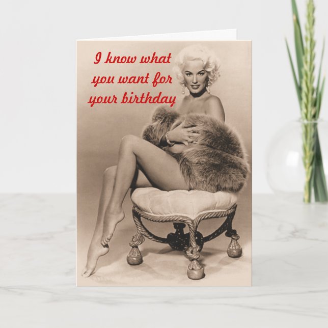 A Beauty For Your Birthday Card (Front)