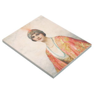 A Beauty In Eastern Costume by William Wontner Gallery Wrap