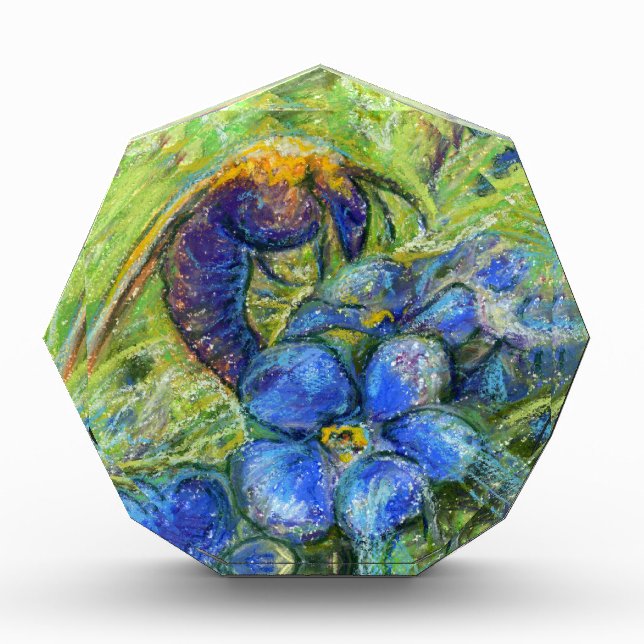 A Bee & Forget-me-not Flowers Award (Front)