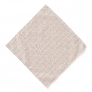 a beige and white wallpaper with a pattern bandana