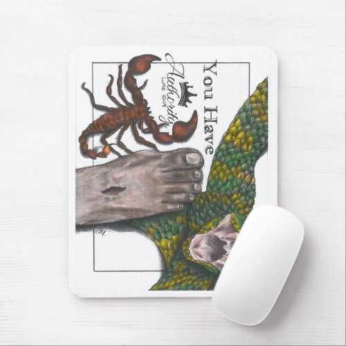 A Believers Authority in Christ  Mouse Pad