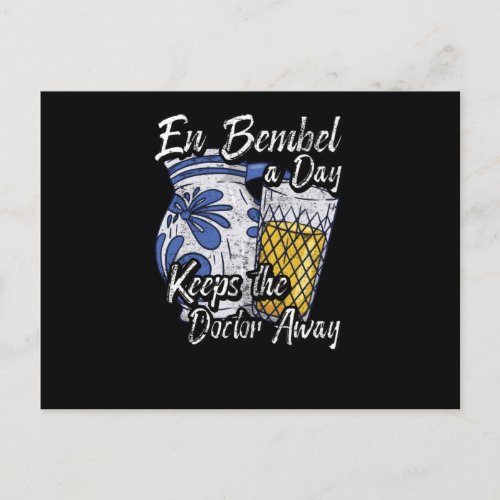A Bembel A Day Keepe The Doctor Away Postcard