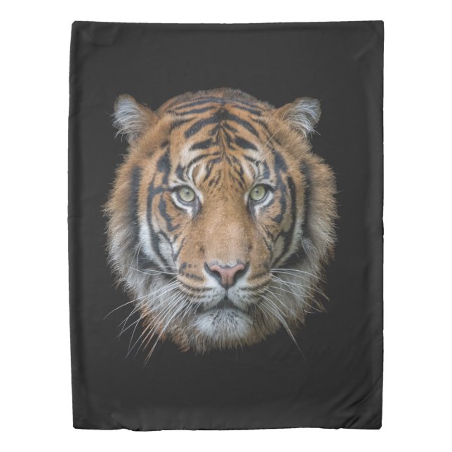 A Bengal Tiger cat wildlife Duvet Cover (Front)