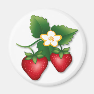 A Berry, Berry Strawberry Magnet