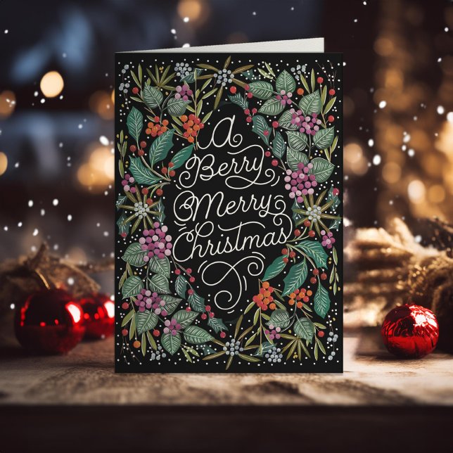 A Berry Merry Christmas Card (Creator Uploaded)