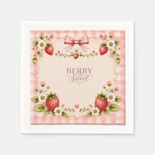 A Berry Sweet Birthday Napkins