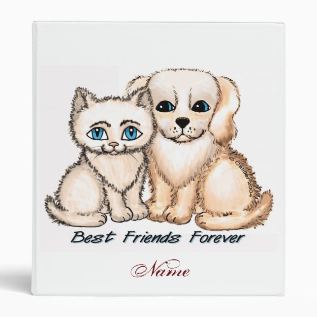 A best Friends Forever binder (Front)