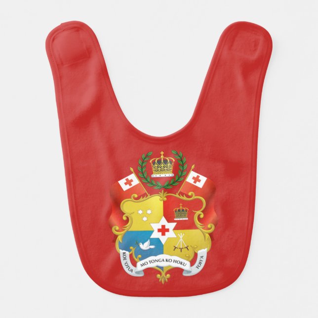 A bib for Tonga baby (Front)