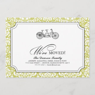 a bicycle built for two {we've moved} announcement