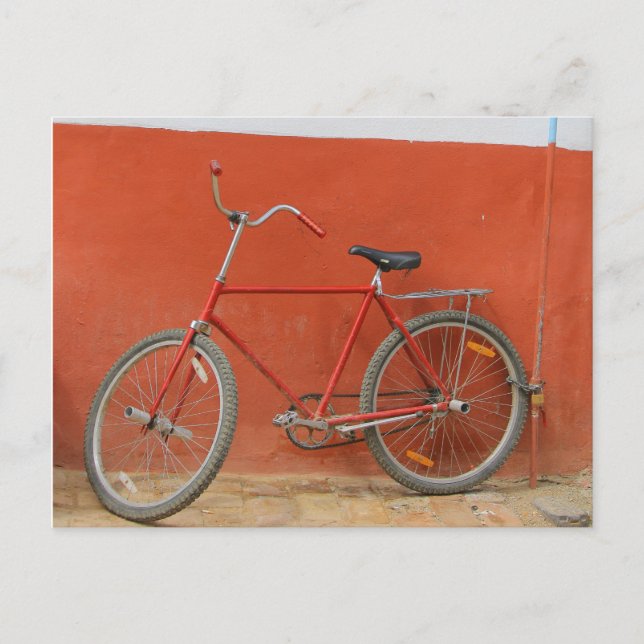 A Bicycle in Havana Postcard (Front)