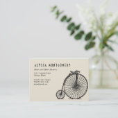 a bicycle made for two:  art deco mommy card (Standing Front)