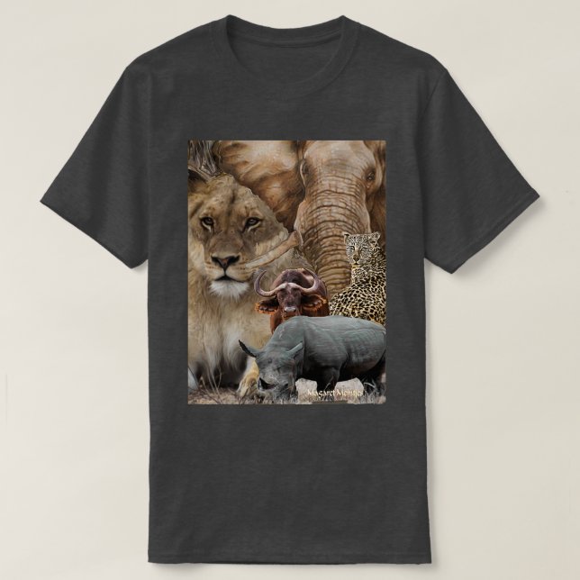A BIG 5 TEE DESIGN ALL THE WAY FROM AFRICA (Design Front)