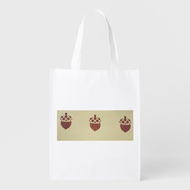 A big Acorn collection Grocery Bag (Front)