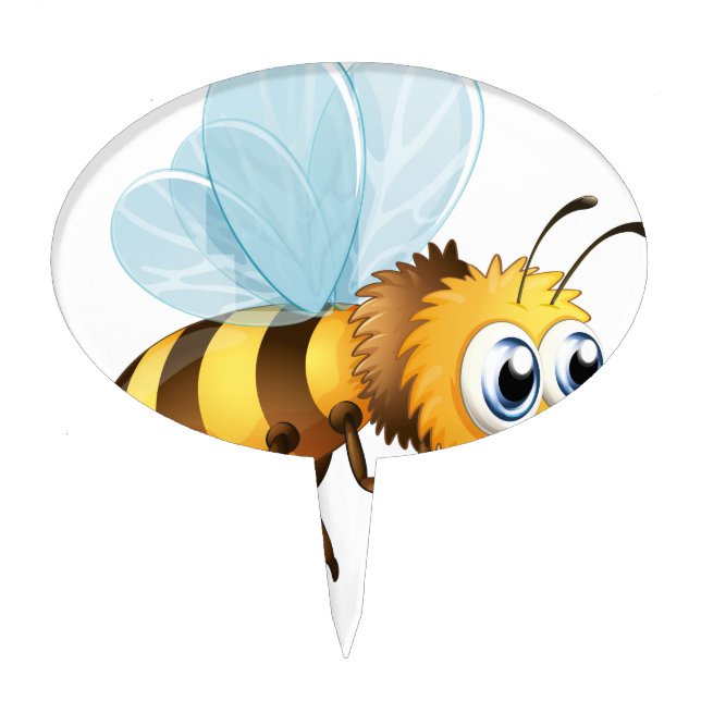 A big bee cake topper (Front)