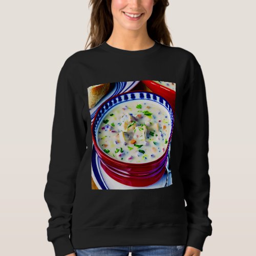 A Big Bowl Of Soup  Always Wear Your Favorite Food Sweatshirt