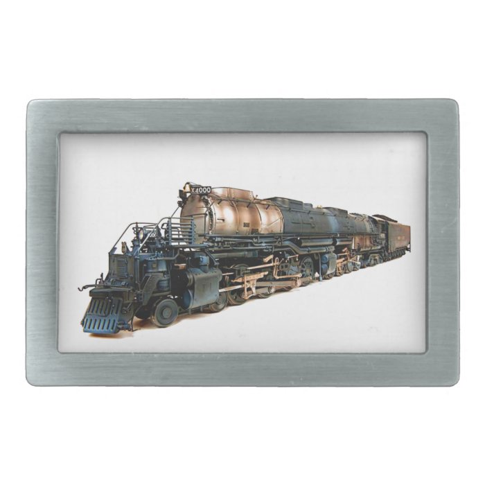 A Big Boy Steam Locomotive Belt Buckles