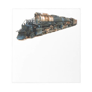 A Big Boy Steam Locomotive Notepad
