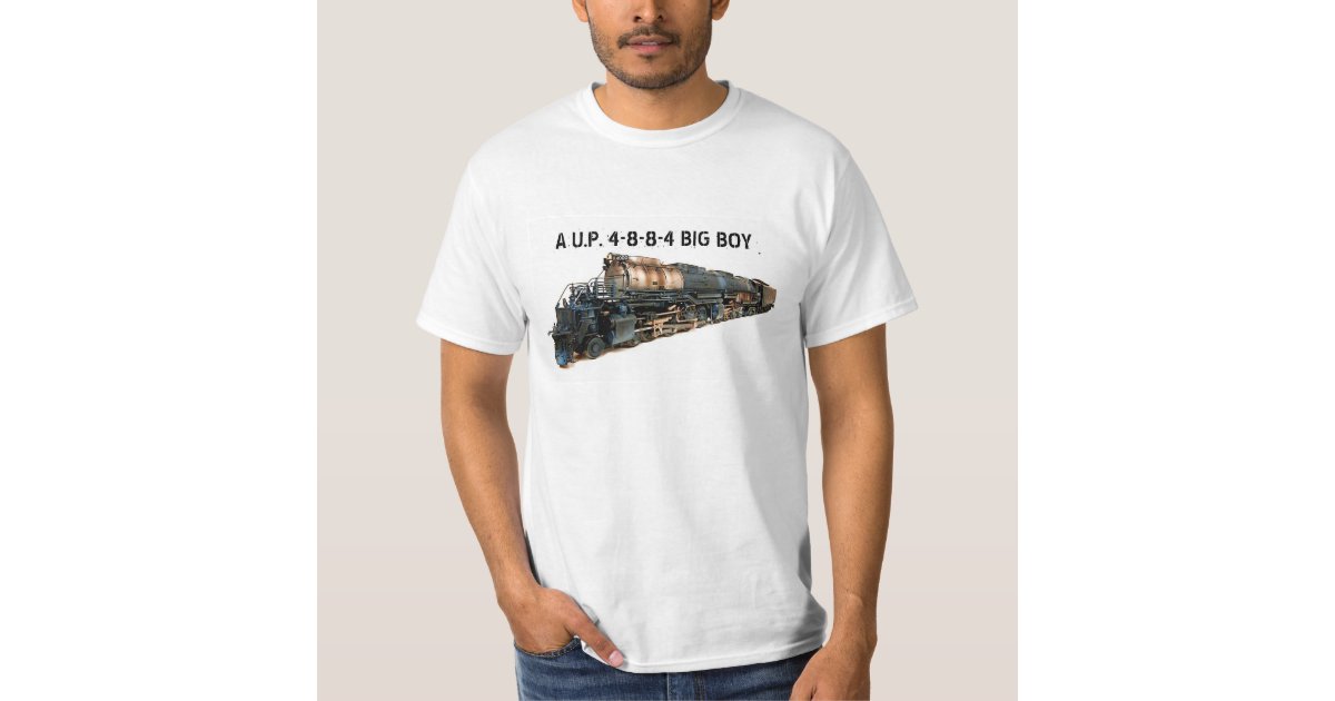 big boy locomotive t shirt