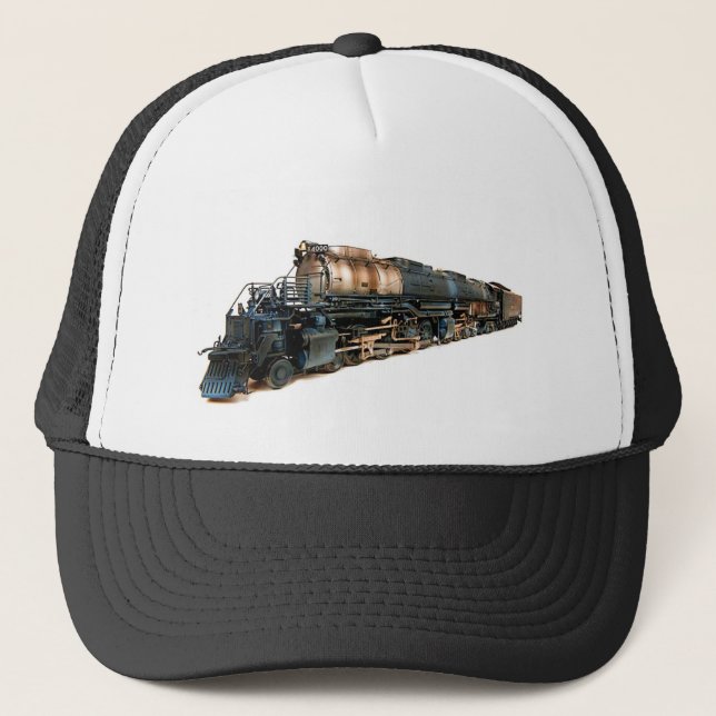 A Big Boy Steam Locomotive Trucker Hat (Front)