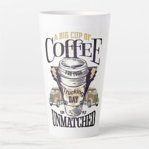 A Big Cup of Coffee for your Trucking Day mug