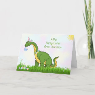 A Big Happy Easter, Great Grandson Holiday Card