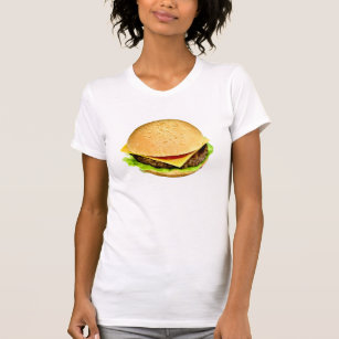 A Big Juicy Cheeseburger Photo T-Shirt