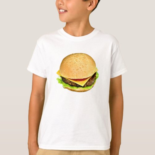 A Big Juicy Cheeseburger Photo T_Shirt