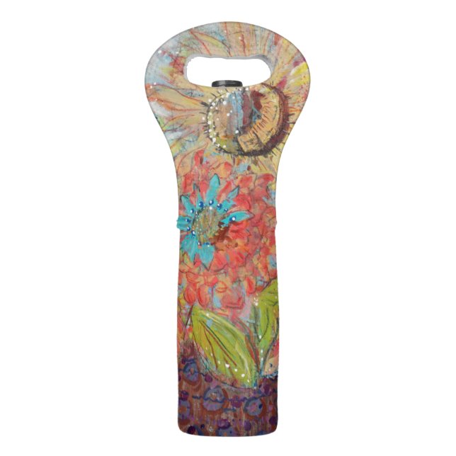 A Big Life by Lydia's Art Sangria Wine Bag (Back)