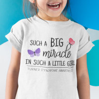 A big miracle Turner syndrome awareness