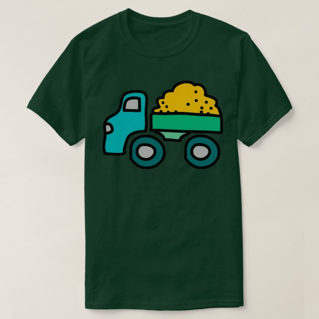 A Big Pile of Dirt in a Dump Truck T-Shirt (Design Front)