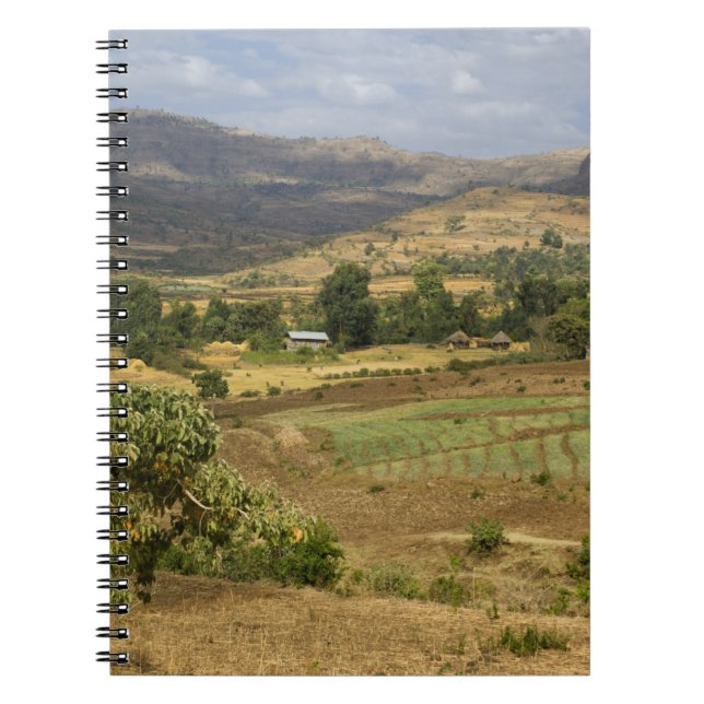 A big scenic view of a big rock mountain notebook (Front)